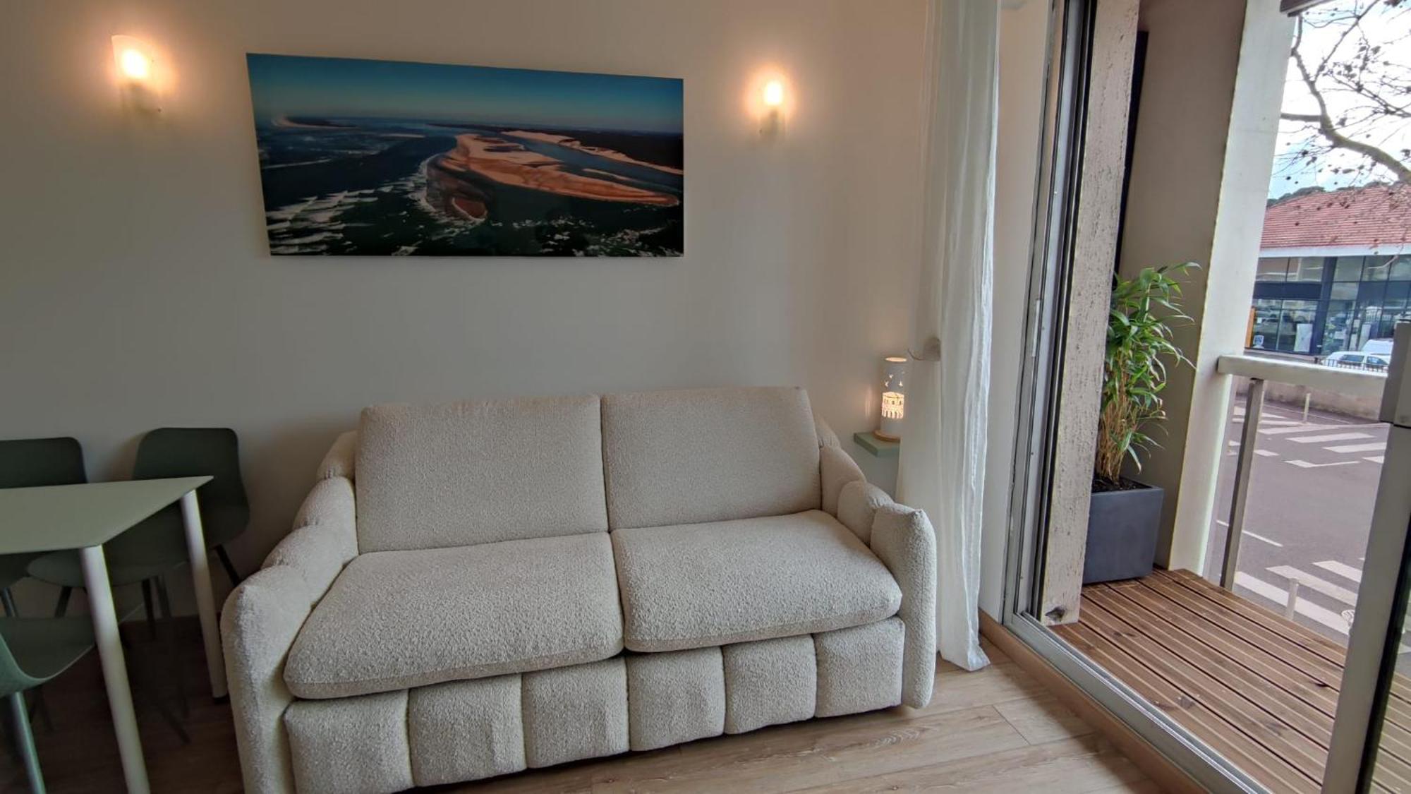 Studio Avec Parking Centre-Ville Face A La Gare Plage & Commerces 아르카숑 외부 사진
